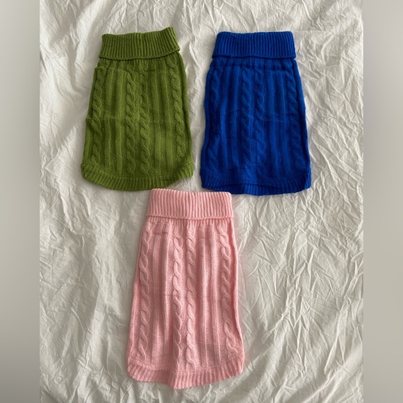 Other - Set of 3 Pet Sweaters